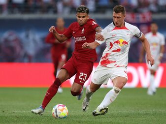 Fußball-Pokalsieger RB Leipzig hat neun Tage vor dem ersten Pflichtspiel der neuen Saison eine heftige Abreibung bekomm Fußball-Pokalsieger RB Leipzig hat neun Tage vor dem ersten Pflichtspiel der neuen Saison eine heftige Abreibung bekomm