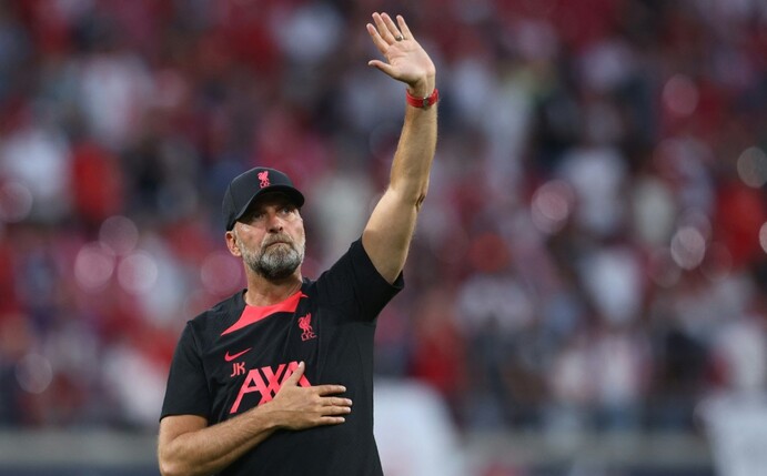 Startrainer Jürgen Klopp schreibt sich ganz unbescheiden einen Anteil am Leipziger Fußball-Aufschwung zu.