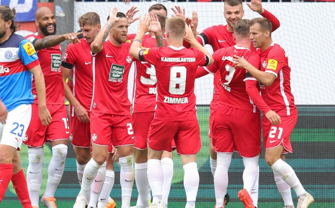 Zwei Spiele, vier Punkte: Aufsteiger 1. FC Kaiserslautern ist in der 2. Liga angekommen.