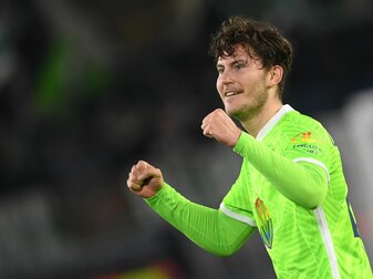 Traf für den VfL Wolfsburg beim Testspiel gegen den FC Brentford: Jonas Wind. Traf für den VfL Wolfsburg beim Testspiel gegen den FC Brentford: Jonas Wind.