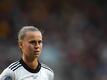 BRENTFORD, ENGLAND - JULY 21: Klara Buhl of Germany looks on during the UEFA Women's Euro England 2022 Quarter Final match between Germany and Austria at Brentford Community Stadium on July 21, 2022 i