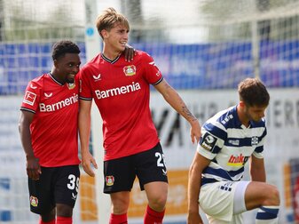 Dreierpack im Testspiel! Iker Bravo bejubelt eines seiner Tore gegen Duisburg Foto: Christof Koepsel/Getty Images Dreierpack im Testspiel! Iker Bravo bejubelt eines seiner Tore gegen Duisburg Foto: Christof Koepsel/Getty Images