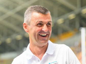 Münchens Trainer Michael Köllner will das Pokalduell mit Dortmund genießen. Münchens Trainer Michael Köllner will das Pokalduell mit Dortmund genießen.