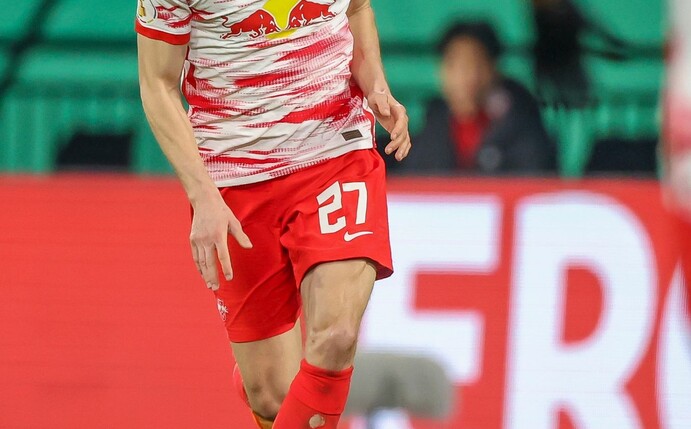 Wird von den Bayern umworben: Leipzigs Spieler Konrad Laimer.