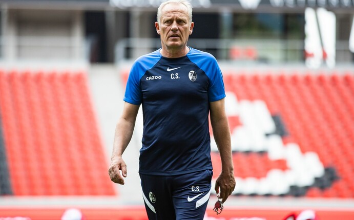 Ist mit Freiburg auf dem Betzenberg gefordert: SC-Coach Christian Streich.
