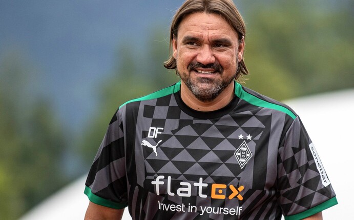 Kommt bei den Gladbach-Profis gut an: Trainer Daniel Farke.