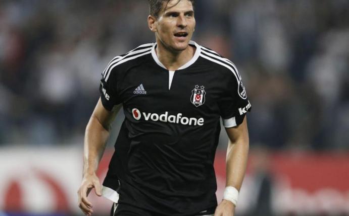 Besiktas-Angreifer Mario Gomez blieb torlos. Foto: Tolga Bozoglu