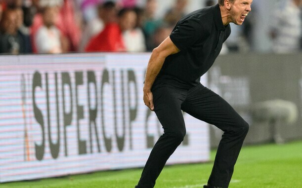 Münchens Trainer Julian Nagelsmann lobt Lewandowski als herausragenden Spieler.