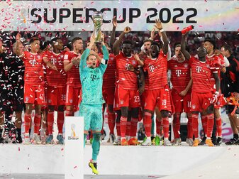 Der FC Bayern München hat den Supercup 2022 gewonnen. Der FC Bayern München hat den Supercup 2022 gewonnen.