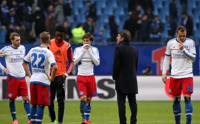 Der Hamburger SV muss langsam wieder zittern. Foto: Christian Charisius