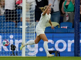 Die Engländerin Beth Mead wurde Torschützenkönigin der EM. Die Engländerin Beth Mead wurde Torschützenkönigin der EM.