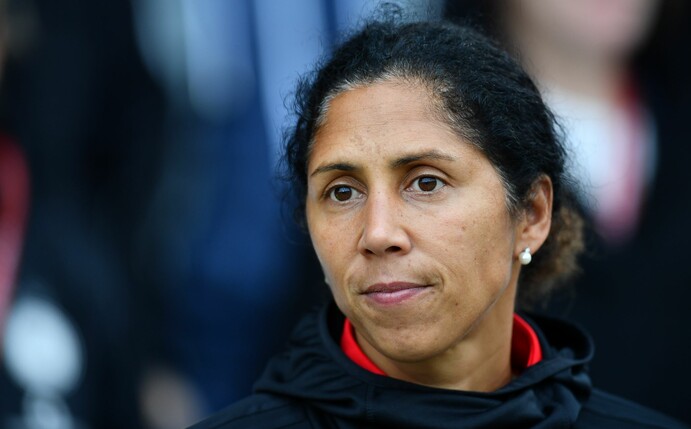 Steffi Jones war 2016 bis 2018 Bundestrainerin.