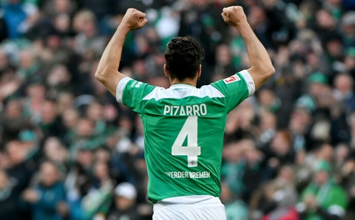 Pizarro-Abschiedsspiel in Bremen live bei Sat.1