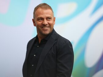 Flick nach einem Jahr als Bundestrainer "sehr zufrieden" Flick nach einem Jahr als Bundestrainer "sehr zufrieden"