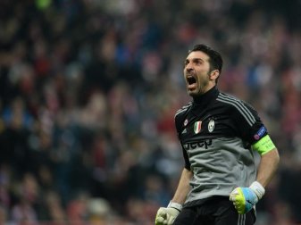Juves Torhüter Gianluigi Buffon ist in der Serie A über 930 Minuten ohne Gegentor. Foto: Andreas Gebert Juves Torhüter Gianluigi Buffon ist in der Serie A über 930 Minuten ohne Gegentor. Foto: Andreas Gebert