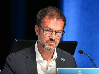 Fredi Bobic, Geschäftsführer Sport bei Hertha BSC. Fredi Bobic, Geschäftsführer Sport bei Hertha BSC.