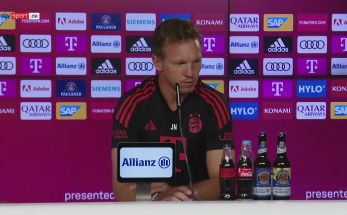 Nagelsmann: ''In Frankfurt zu spielen ist nicht leicht''