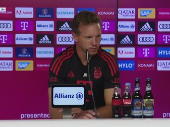 Nagelsmann: ''In Frankfurt zu spielen ist nicht leicht'' Nagelsmann: ''In Frankfurt zu spielen ist nicht leicht''