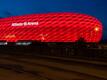 Die rote Außenbeleuchtung der Allianz Arena wird nur noch drei Stunden eingeschaltet.