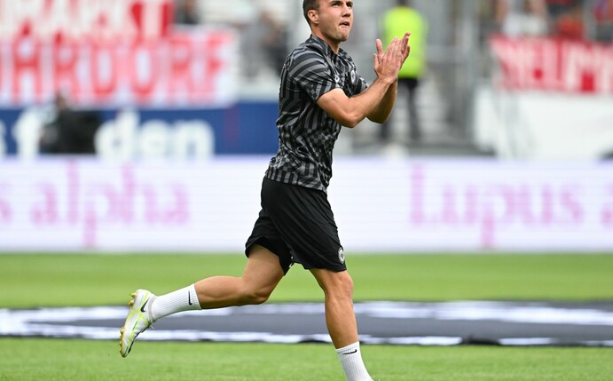 Empfängt mit Frankfurt seinen Ex-Club Bayern: Eintracht-Neuzugang Mario Götze.