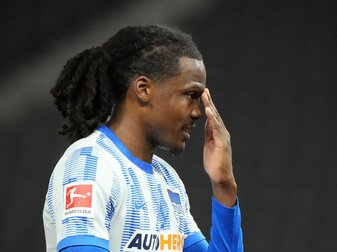 Herthas Dedryck Boyata stand gegen Union nicht im Kader. Herthas Dedryck Boyata stand gegen Union nicht im Kader.