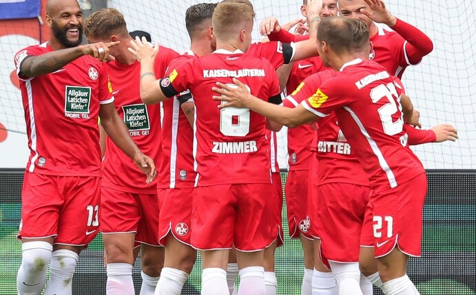 Kaiserslautern springt auf Rang zwei