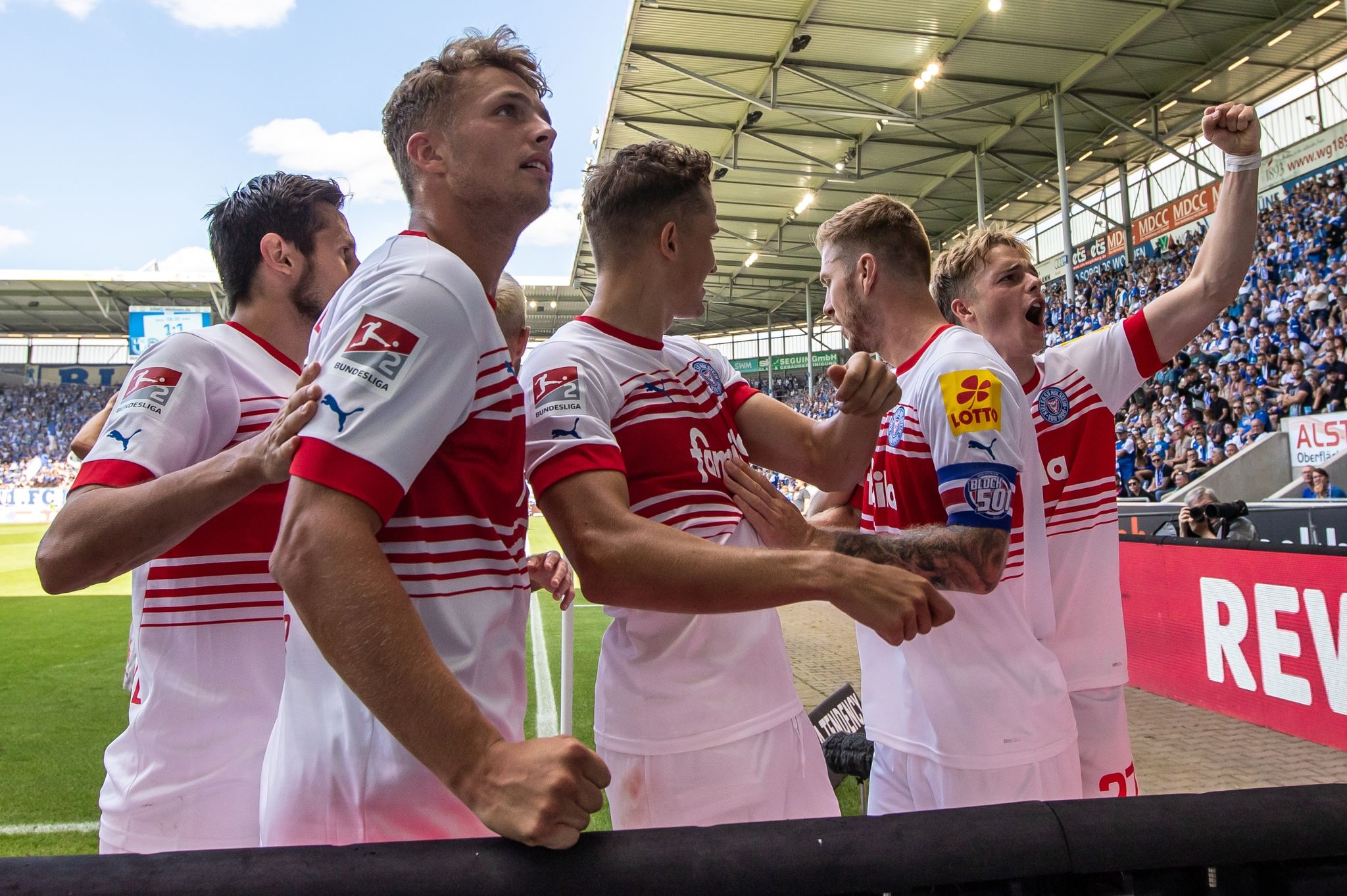 Holstein Kiel konnte sich beim 1. FC Magdeburg durchsetzen.