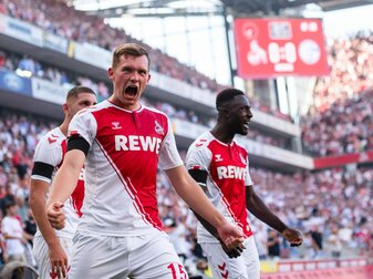 Trifft gegen Schalke besonders gerne: Kölns Luca Kilian. Trifft gegen Schalke besonders gerne: Kölns Luca Kilian.