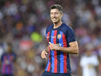 Lewandowski erzielt ersten Treffer für Barcelona Lewandowski erzielt ersten Treffer für Barcelona