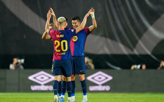 Foto: So lief das Olmo-Debüt beim FC Barcelona