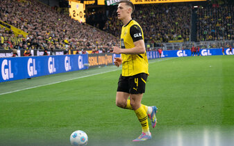 Foto: BVB: Ecken-King Schlotti und die SB-Center der Liga...