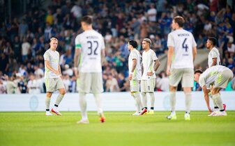 Foto: Arminia Bielefeld – Werder Bremen 1:0: Zum 14. Mal raus in Runde 1
