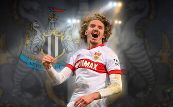 Foto: Nick Woltemade – Rekord-Transfer des VfB und von Newcastle United?