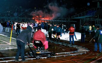 Foto: 11. Februar 1996: HSV-Stürmer Uwe Jähnig, One-Hit-Wonder gegen Bayern