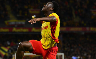 frankreich-ligue-1-rc-lens-samson-baidoo-jubel