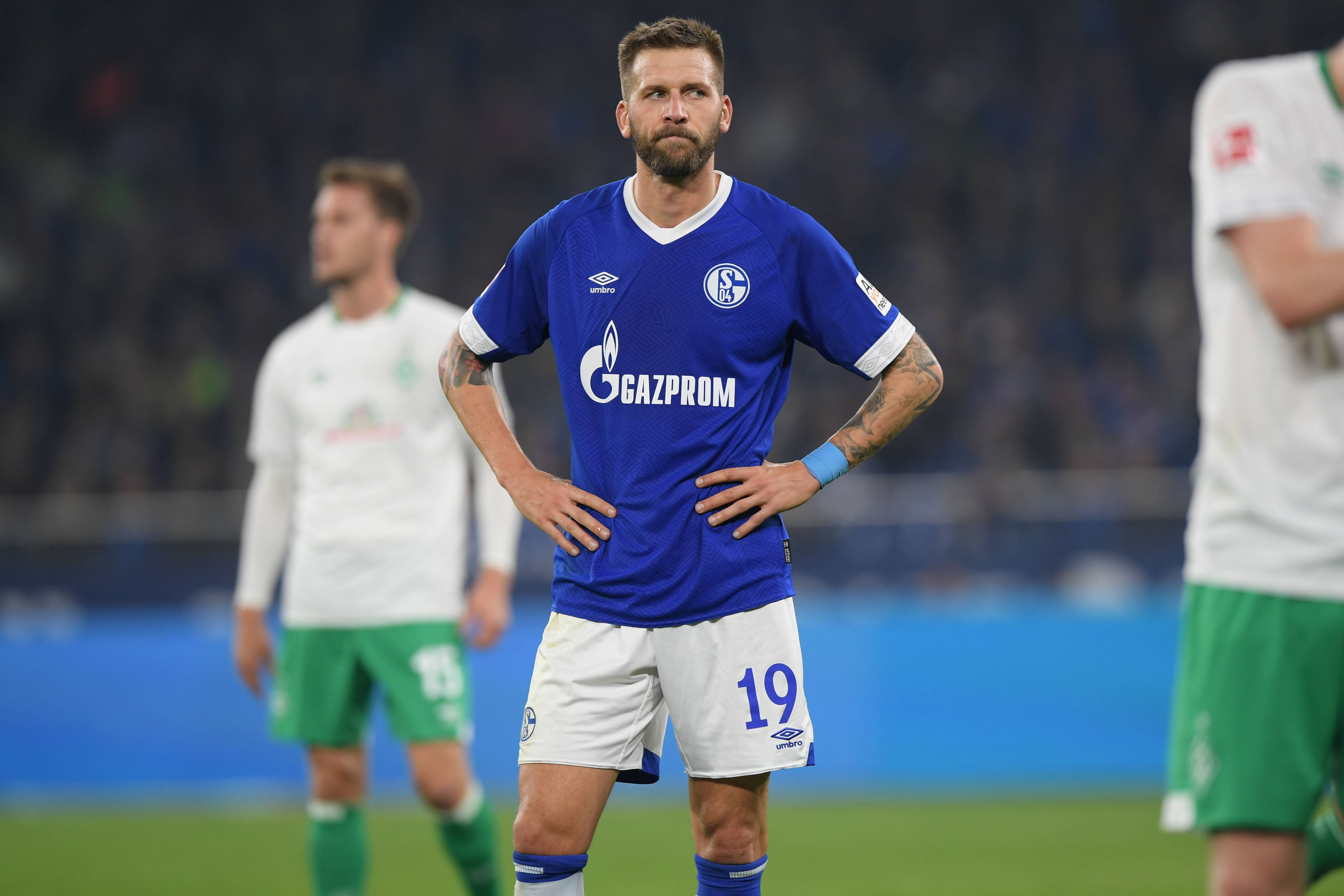 Schalke-Angreifer Guido Burgstaller nach einer 0:2-Niederlage gegen Werder Bremen