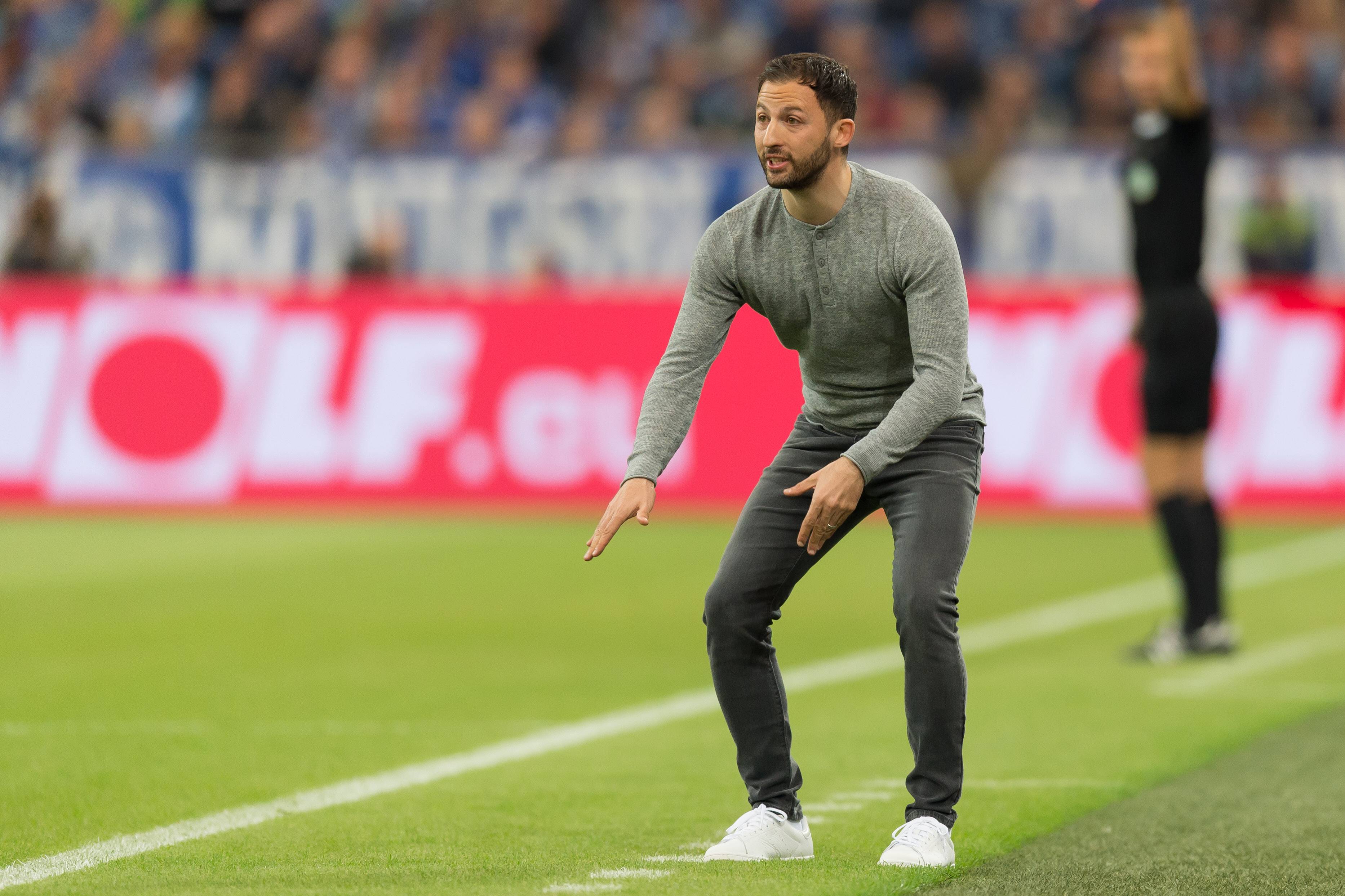 Schalkes Coach Domenico Tedesco zum großen Ermessensspielraum beim Einsatz des Videobeweises