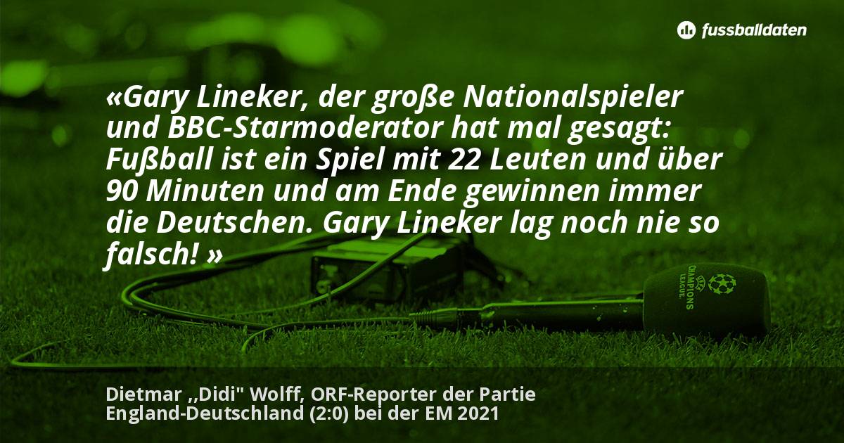 Die besten Fußballsprüche Fussballdaten