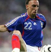 Aktivposten am rechten Flügel und Torschütze des ersten französischen Treffers: Franck Ribery