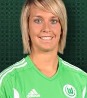 Für Wolfsburg vom Punkt erfolgreich: Lena Goeßling