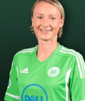 Fünf Mal für Wolfsburg erfolgreich: Conny Pohlers