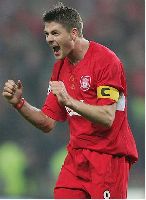 Sein später Hammer hielt Liverpool auf Kurs:
<br>Steven Gerrard