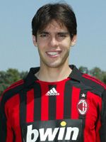 Doppelschütze bei Milans Kantersieg in Rom:
<br>Kaká