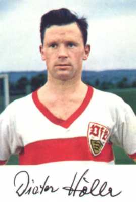 An allen drei VfB-Toren maßgeblich beteiligt: Dieter Höller